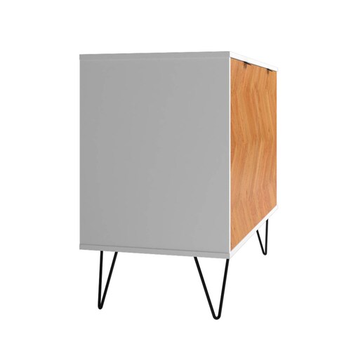 Modular Credenza Ibiza estilo Bufetera 2 puertas blanco 
