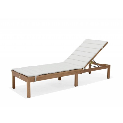 Camastro Kingsbury Louisiana de madera para exterior y alberca 