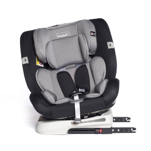Autoasiento Bebe Motek Raf Race Isofix Latch 0-36kg Giro 360 