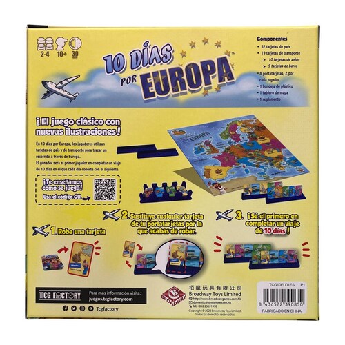 10 días por Europa en español de TCG Factory
