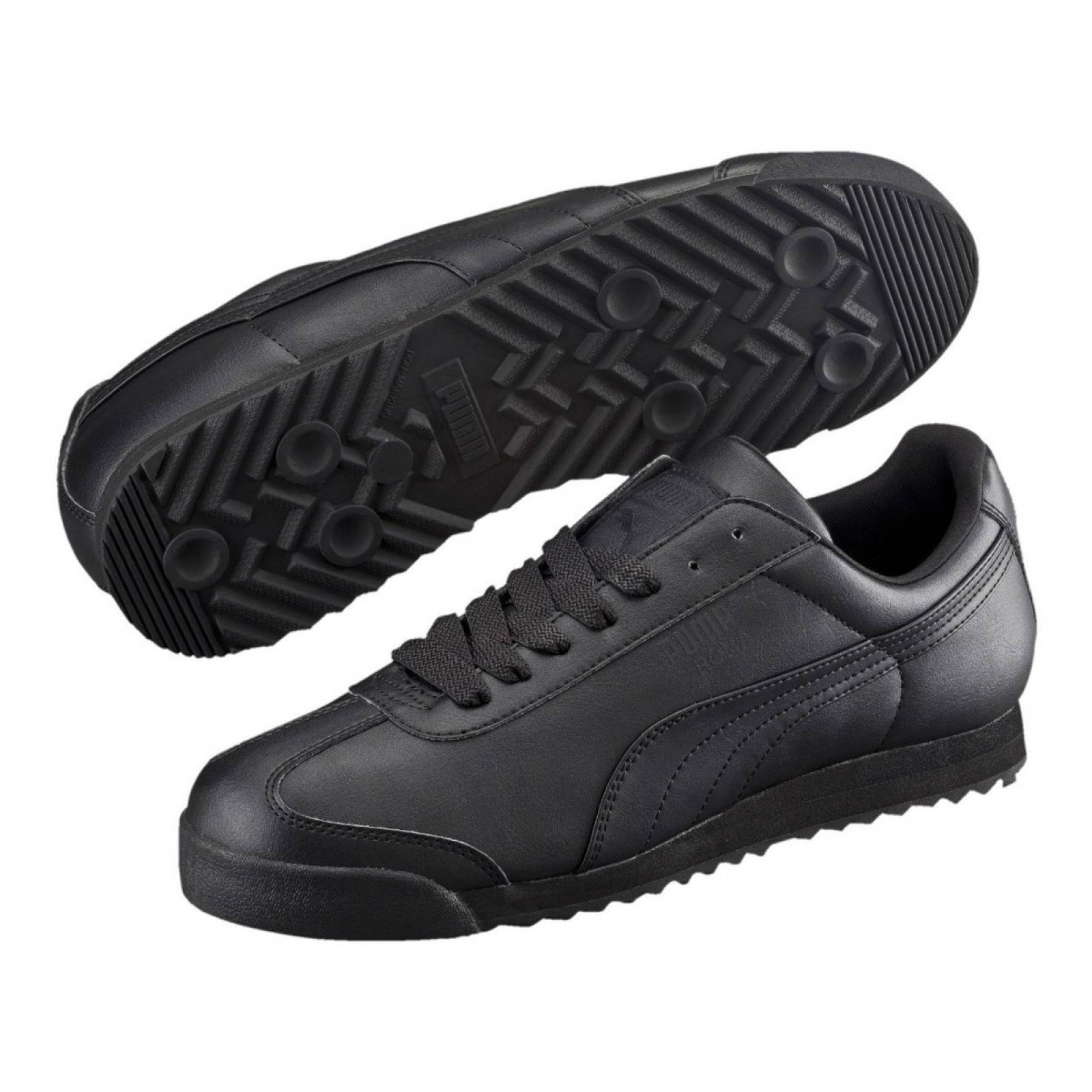 Tenis Puma Casual Roma Basic Negro Hombre 353572 17