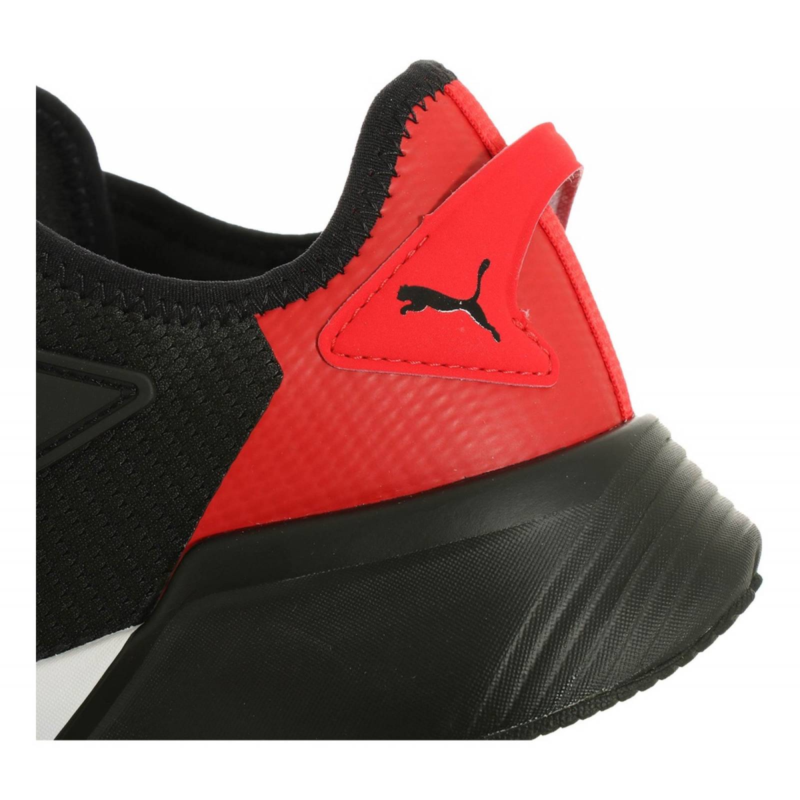 Puma black red hotsell