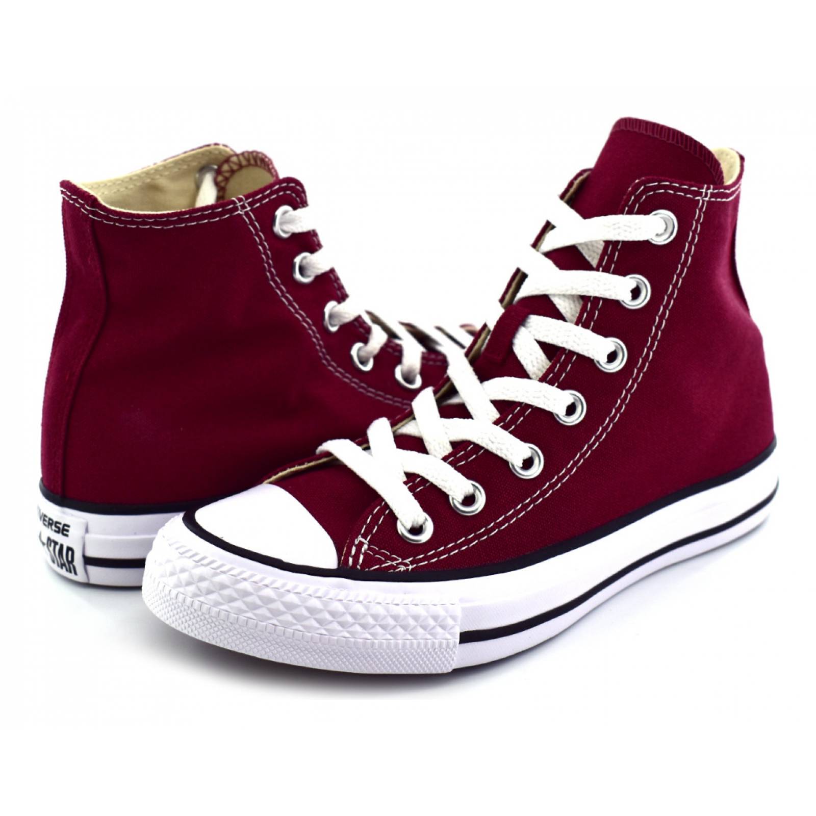 Tenis Original Converse Clasico Bota Guinda Unisex M9613