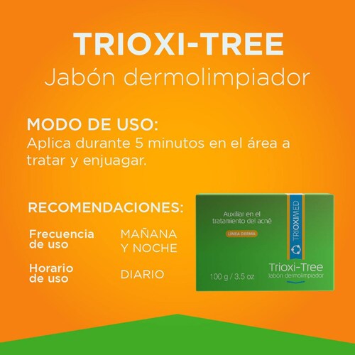 Trioxi-tree | Jabones Dermolimpiador Con Ozono | Pack 4 Pzas 