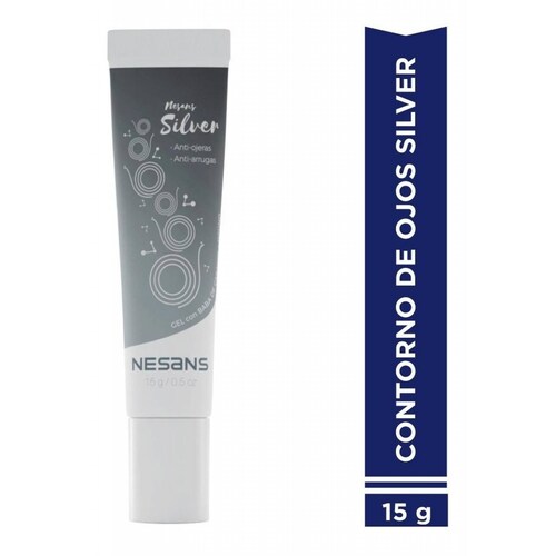 Contorno De Ojos Ozono Nesans Silver + 45 Años 15 G 