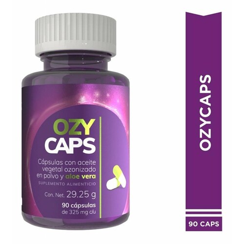Ozycaps 90 Cápsulas de Ozono para coayudar la gastritis