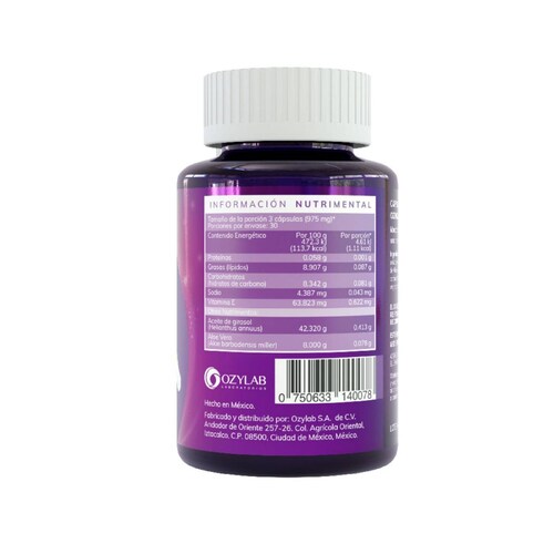 Ozycaps 90 Cápsulas de Ozono para coayudar la gastritis