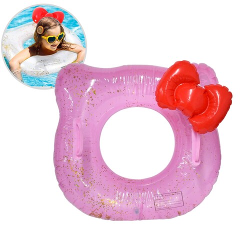 Flotador Salvavidas Tipo Hello Kitty Inflable Grande.