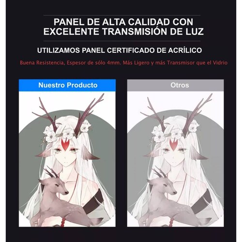 Mesa Luz Dibujo A4 Caja De Luz Portátil Led Tableta Luz Led
