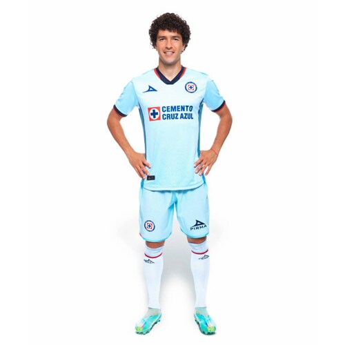 Jersey Pirma Cruz Azul Temporada 23/24 Hombre Visita Azul celeste