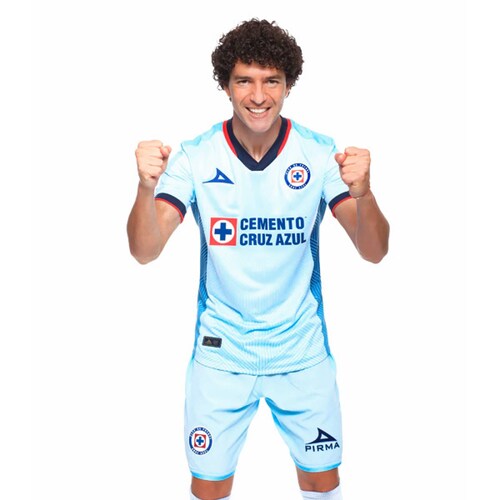 Jersey Pirma Cruz Azul Temporada 23/24 Hombre Visita Azul celeste