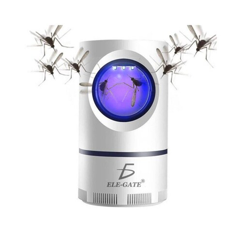 Lampara Mata Mosquitos Mosquitero Electrico Portatil Luz Led Elegate.