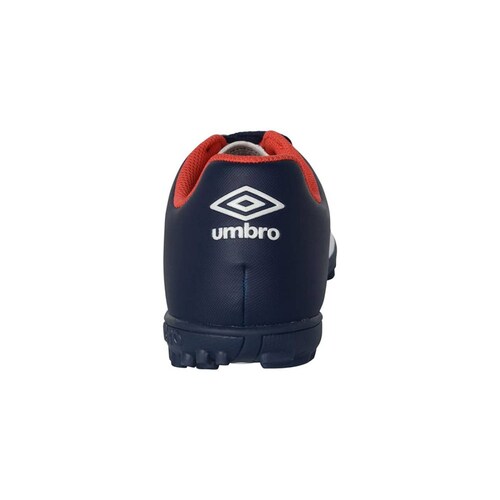 Tenis Futbol Rapido Turf Umbro CLASSICO XI Blanco/Marino