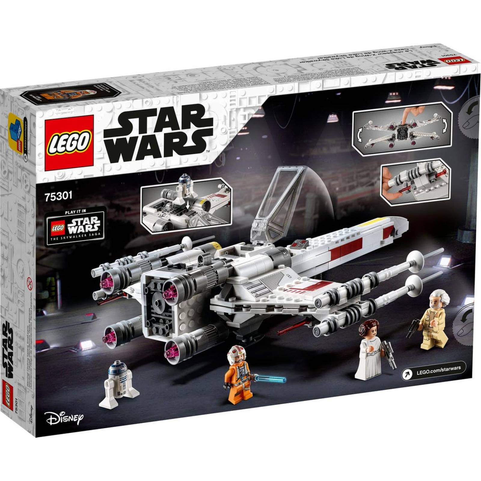 LEGO Star Wars Caza Ala X de Luke Skywalker 75301