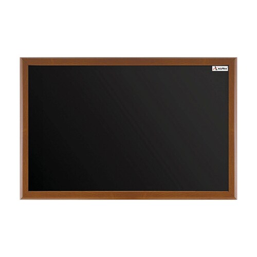 Pizarra Pintarrón Negro Indicato Plumón Tisa Alfra 80x120 cm