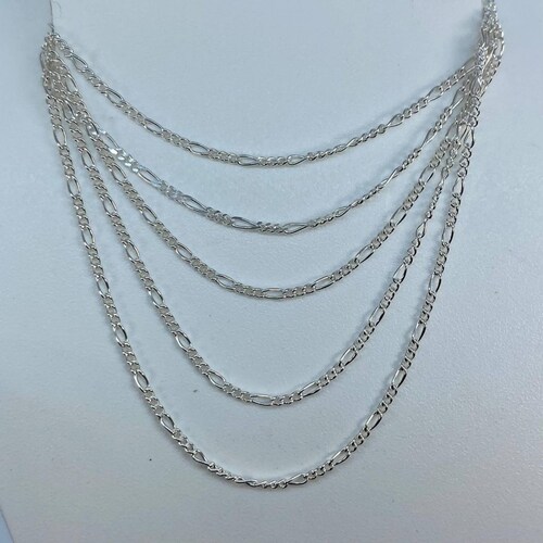Cadena Tejido Cartier O 3x1 Plata Solida 925 50cm X 0.15cm 
