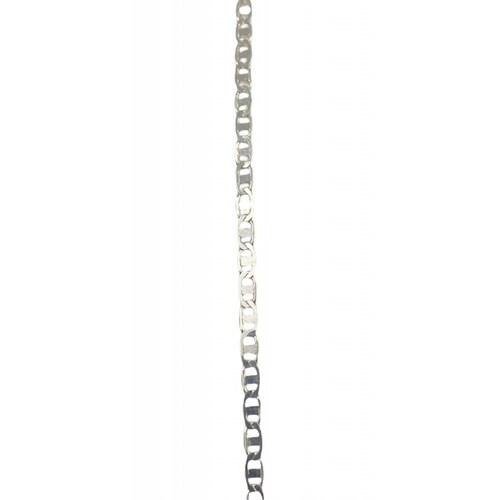 Cadena De Plata Ley .925 Gucci Lisa 50 Cm X 2 Mm 