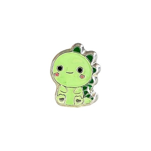 Aretes De Dinosaurio Para Mujer Y Niñas - Acero Inoxidable Hipoalergénico, Rosca Trasera, Diseño Dragón