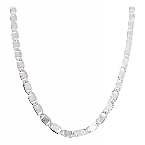 Cadena De Plata Ley .925 Gucci Lisa 45 Cm X 3 Mm 