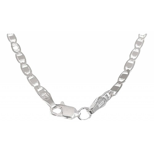 Cadena De Plata Ley .925 Gucci Lisa 45 Cm X 3 Mm 