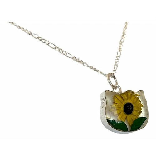 Shrek Aretes Collar Girasol Promesa Regalo Amor Plata 925 Alto/Ancho: 1 a 3 cm x 1 a 3 cm H Kitty