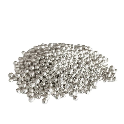 5 Gramos De Plata Fina Granalla Granel Ley .999 Certificado 
