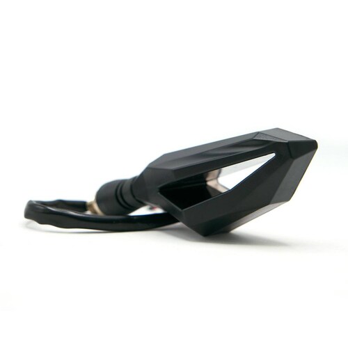 Direccionales Para Moto Rasen Luz Led-Neon Universal    Rojo