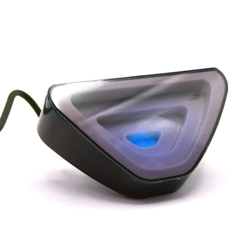 Calavera Para Moto Rasen Led Stop Universal                Azul