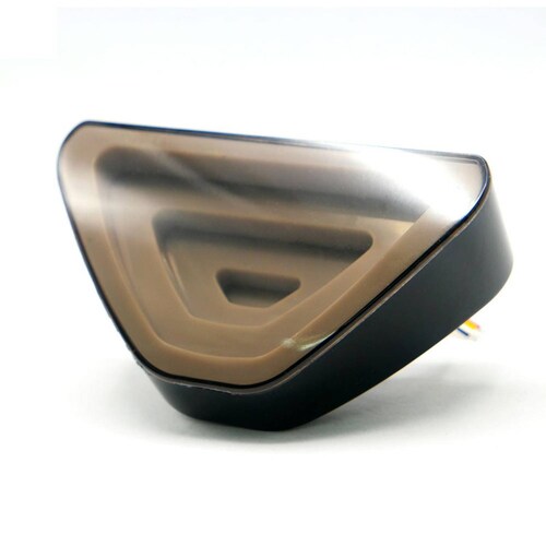 Calavera Para Moto Rasen Led Stop Universal                Azul
