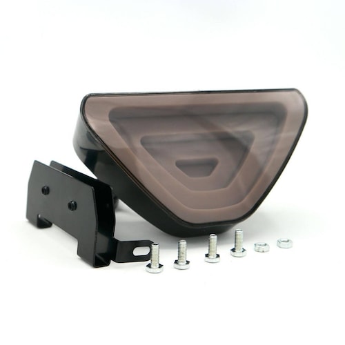 Calavera Para Moto Rasen Led Stop Universal                Azul