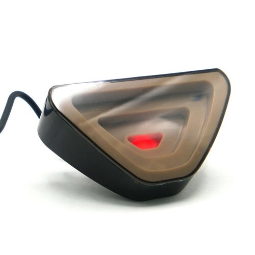 Calavera Para Moto Rasen Led Stop Universal                Rojo