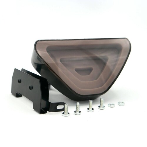 Calavera Para Moto Rasen Led Stop Universal                Rojo
