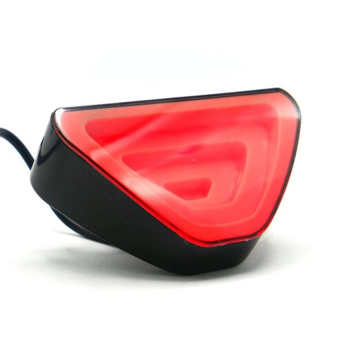 Calavera Para Moto Rasen Led Stop Universal                Rojo