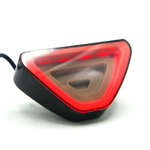 Calavera Para Moto Rasen Led Stop Universal                Rojo