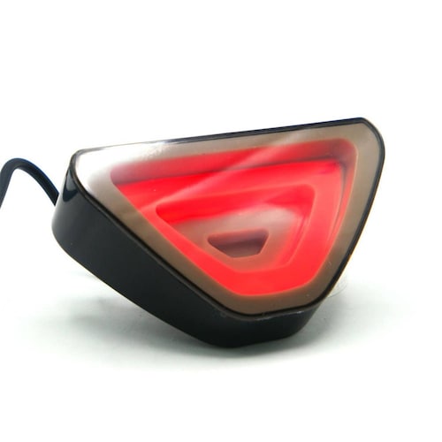 Calavera Para Moto Rasen Led Stop Universal                Rojo