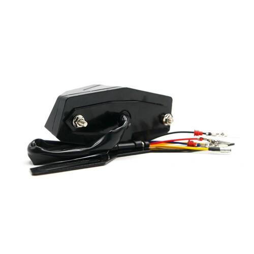 Calavera Para Moto Rasen Stop Neon Premium                Rojo