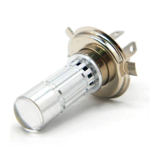Foco Para Moto Rasen De Faro H4 Con Lupa Hiper Led            