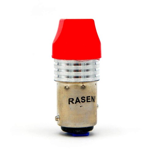 Foco Para Moto Rasen De Stop Super Estrobo Led Mate             Rojo ROJO