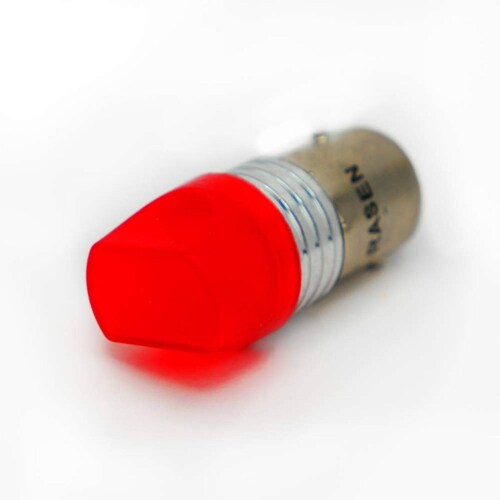 Foco Para Moto Rasen De Stop Super Estrobo Led Mate             Rojo ROJO
