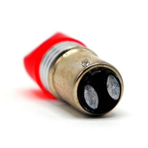 Foco Para Moto Rasen De Stop Super Estrobo Led Mate             Rojo ROJO