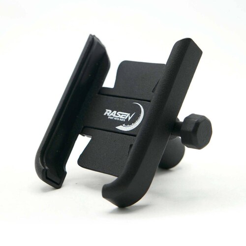 Soporte Para Moto Rasen Para Celular Universal Metalico Para Espejo Sin Cargador          