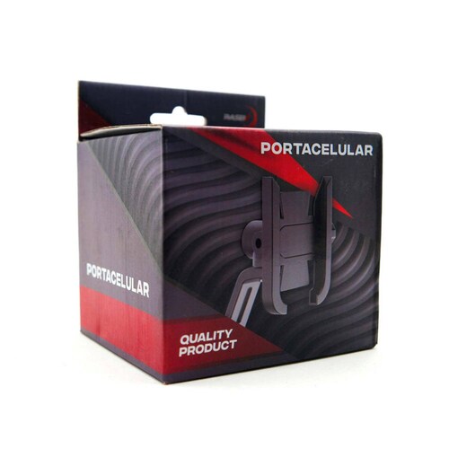 Soporte Para Moto Rasen Para Celular Universal Metalico Para Espejo Sin Cargador          