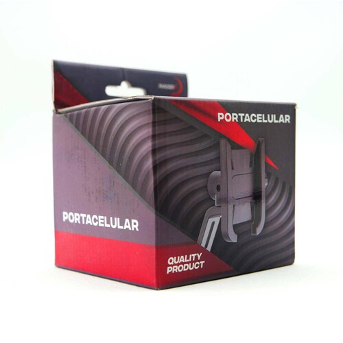 Soporte Para Moto Rasen Para Celular Universal Metalico Para Espejo Con Cargador          