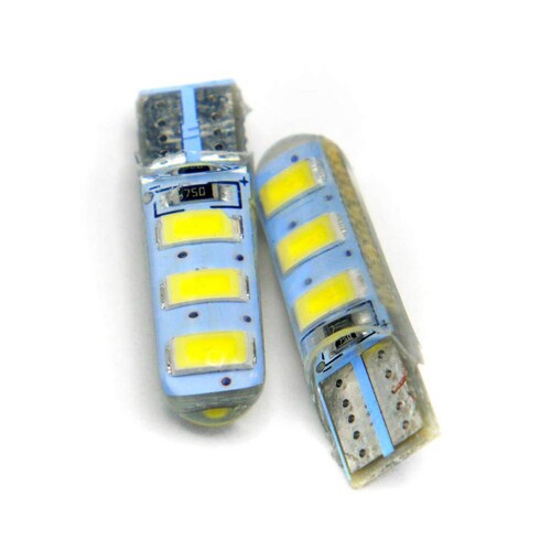 Foco Para Moto Rasen De Pellizco 6 Hiperled Silicon              Blanco