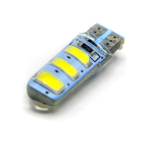 Foco Para Moto Rasen De Pellizco 6 Hiperled Silicon              Blanco