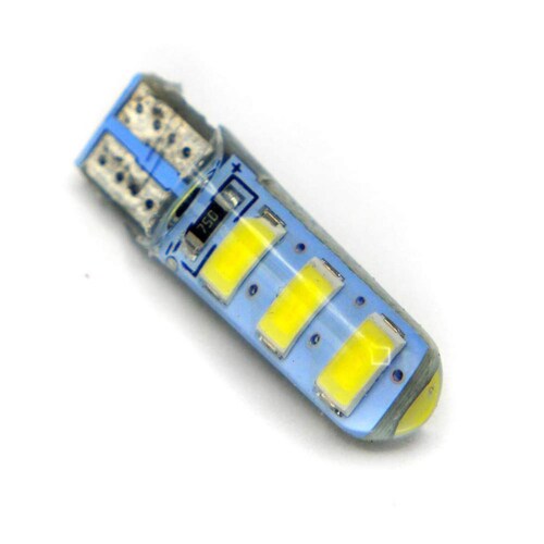 Foco Para Moto Rasen De Pellizco 6 Hiperled Silicon              Blanco