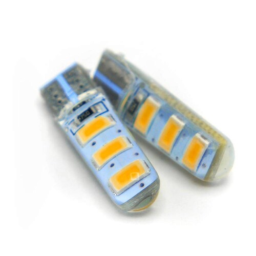Foco Para Moto Rasen De Pellizco 6 Hiperled Silicon              Amarillo