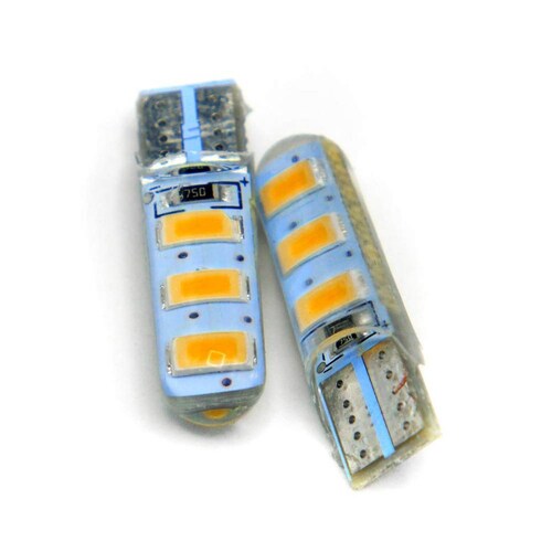 Foco Para Moto Rasen De Pellizco 6 Hiperled Silicon              Amarillo