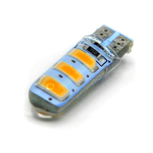 Foco Para Moto Rasen De Pellizco 6 Hiperled Silicon              Amarillo