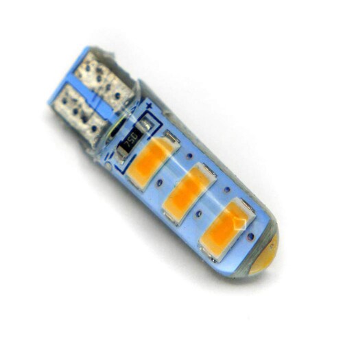 Foco Para Moto Rasen De Pellizco 6 Hiperled Silicon              Amarillo